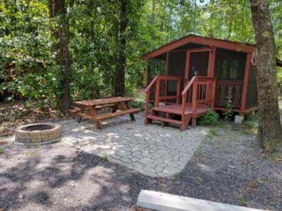 Okefenokee Pastimes Cabins And Campground Stanley Landing Ngoại thất bức ảnh